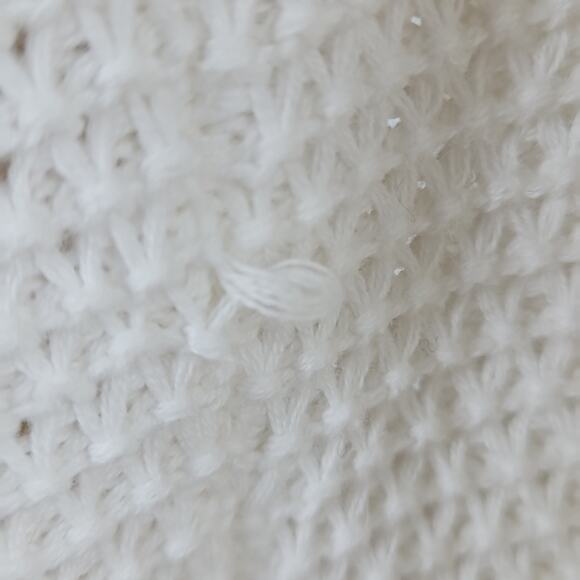 Marine Layer Catalina Knit Cardigan in Ivory Milk | Women's Small | MINOR FLAWS - Picture 8 of 16